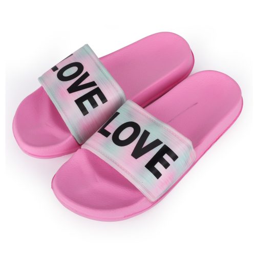 Női "LOVE" feliratos gumipapucs