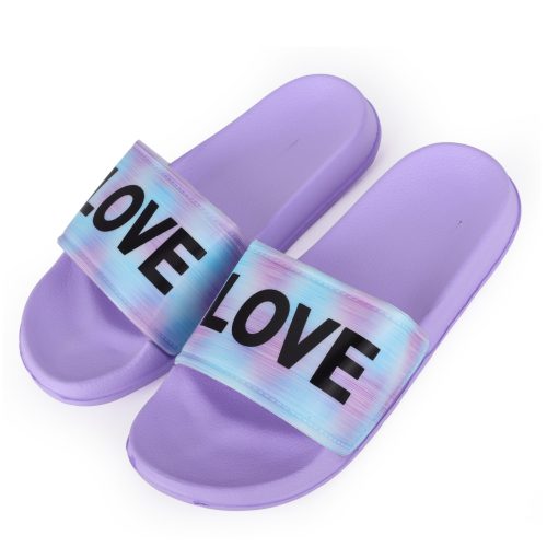 Női "LOVE" feliratos gumipapucs